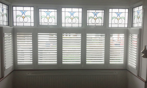 Cafe Style Shutters by Timeless Shutters in South East Essex